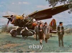 Robert Taylor They Landed by Moonlight WW II Aviation Prints Mint