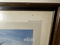 Robert Taylor Ww2 Mosquito Print Signed Leonard Cheshire VC