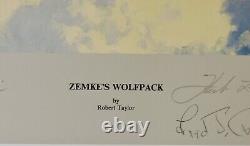 Robert Taylor ZEMKE'S WOLFPACK Collectible WW II Aviation MINT