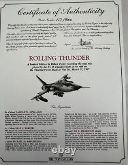 Rolling Thunder Robert Taylor Limited Edition Signed & Numbered Print