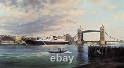 Royal Yacht Britannia by Robert Taylor, limited edition maritime art print