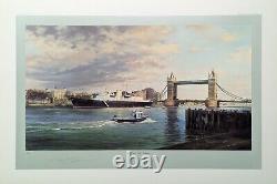 Royal Yacht Britannia by Robert Taylor, limited edition maritime art print