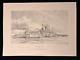 Scharnhorst At Anchor By Robert Taylor Lim. Edition Of 100 No. 54/100 Signed