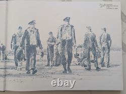 SIGNED Three volumes of WWII air combat art/Robert Taylor, Nicolas Trudgian