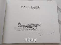 SIGNED Three volumes of WWII air combat art/Robert Taylor, Nicolas Trudgian