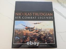 SIGNED Three volumes of WWII air combat art/Robert Taylor, Nicolas Trudgian