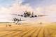 St Croix-sur-mer By Robert Taylor Signed By Johnnie Johnson & Spitfire Pilots