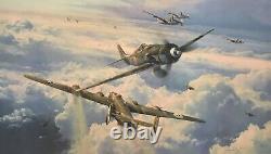 Savage Skies by Robert Taylor with JG54 Luftwaffe Aces ten signatures