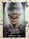 Scream Queens Sdcc Signed Poster Taylor Lautner, Emma Roberts, Lea Michele, Keke