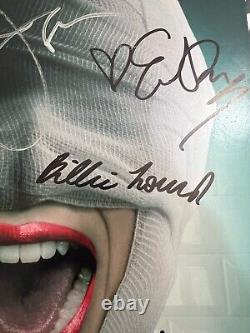 Scream Queens SDCC signed poster Taylor Lautner, Emma Roberts, Lea Michele, Keke