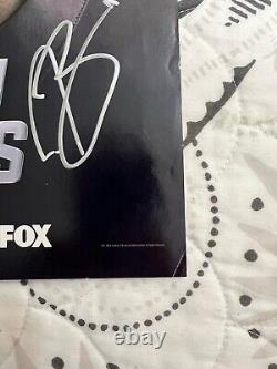 Scream Queens SDCC signed poster Taylor Lautner, Emma Roberts, Lea Michele, Keke
