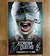 Scream Queens Sdcc Signed Poster Taylor Lautner Roberts Jamie Lee Curtis Stamos