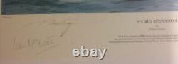Secret Operation by Robert Taylor Signed 5 submariners. All saw action in a Sub