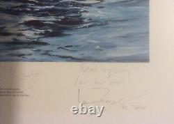 Secret Operation by Robert Taylor Signed 5 submariners. All saw action in a Sub