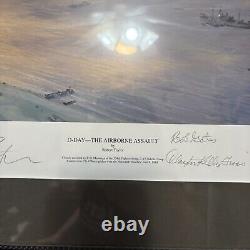 Signed By Crew &Bob Hope D-Day The Airbourne Assualt by R. Taylor. 233/350