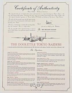 Signed The Doolittle Raiders Print by Robert Taylor Ltd Ed & COA Sealed Original