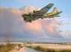 Skipper Comes Home By Robert Taylor Artist Proof Signed By Wwii B-17 Pilots