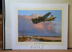 Skipper Comes Home by Robert Taylor B-17 crew mint unframed