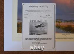 Skipper Comes Home by Robert Taylor B-17 crew mint unframed