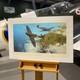 Spitfire Vs Me109'the Battle For Britain' Ww2 Art Print By Robert Taylor