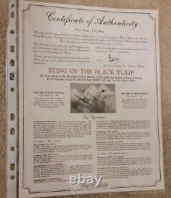 Sting of the Black Tulip Robert Taylor 360 Limited Edition Signed Eric Hartmann