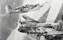 Strike & Return by Robert Taylor Collectors Edition signed by aviation art print