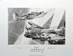 Strike & Return by Robert Taylor Collectors Edition signed by aviation art print