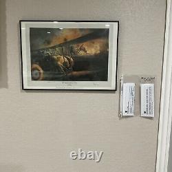 Swordfish Attack At Taranto Print Autographed By Adm R. Janvrin & Cmdr C. Lamb