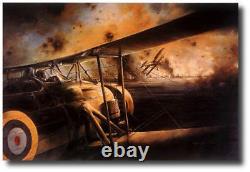 Swordfish Attack at Taranto by Robert Taylor Lancaster 2 Signatures WWII