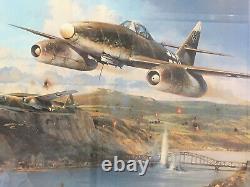 THE BRIDGE AT REMAGEN' signed ltd ed military aviation print Robert Taylor