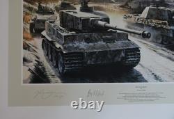 THE COLD FRONT by Nicholas Trudgian mint unframed 3 signatureJG54 KC Edition