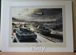 THE COLD FRONT by Nicholas Trudgian mint unframed 3 signatureJG54 KC Edition