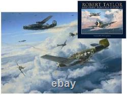 Taylor Air Combat Paintings Volume 6 Limited Ed Book & Prints USAAF Collector Ed