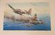 The Battle Of The Coral Sea By Robert Taylor Signed By Ten Wwii Dauntless Pilots