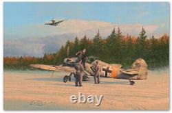 The Blond Knight art print by Robert Taylor pilot signed