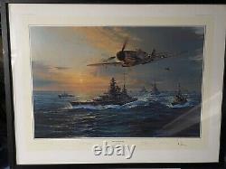 The Channel Dash, by Robert Taylor, Signed, Limited Edition, 5 Axis Signatures