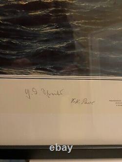 The Channel Dash, by Robert Taylor, Signed, Limited Edition, 5 Axis Signatures