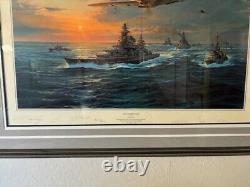 The Channel Dash by Robert Taylor. Signed, Secondary Market Rare Print withCOA