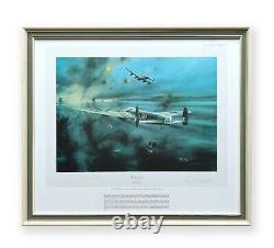 The Dambusters Robert Taylor Signed by Mick Martin & Arthur'Bomber' Harris RARE