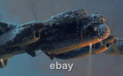 The Dambusters Three Good Bounces art print by Robert Taylor pilot signed