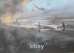 The Dambusters by Robert Taylor and signed by Air Marshal Harold Micky Martin