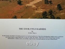 The Doolittle Raiders Robert Taylor Print Signed by 14 Doolittle Raiders