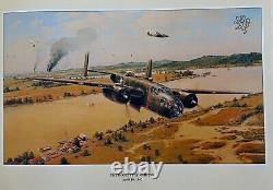 The Doolittle Raiders Robert Taylor Print Signed by 14 Doolittle Raiders