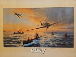 The Homecoming by Robert Taylor #310/600 Signed By The Serving Officers
