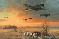 The Long Short Days by Robert Taylor Signed by Nine Luftwaffe Aces