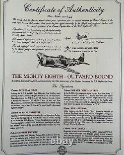 The Mighty Eighth Outward Bound and Coming Home Pair Robert Taylor L. E. Prints
