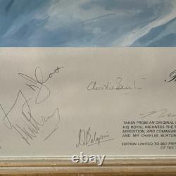 The Transglobe Expedition Signed Robert Taylor, Raising The Flag Ranulph Fiennes