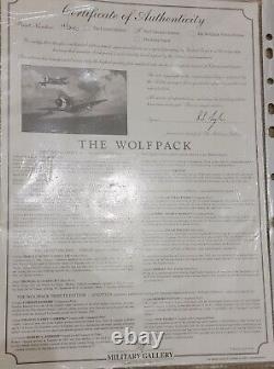 The Wolfpack by Robert Taylor aviation art signed by Zemke's Wolf Pack Aces