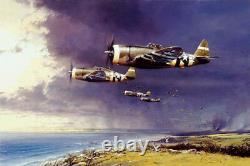 Thunderbolt Strike ROBERT TAYLOR Signed & Numbered Ltd ED Prt