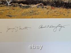 Thunderbolt Strike by Robert Taylor signed by three US Aces